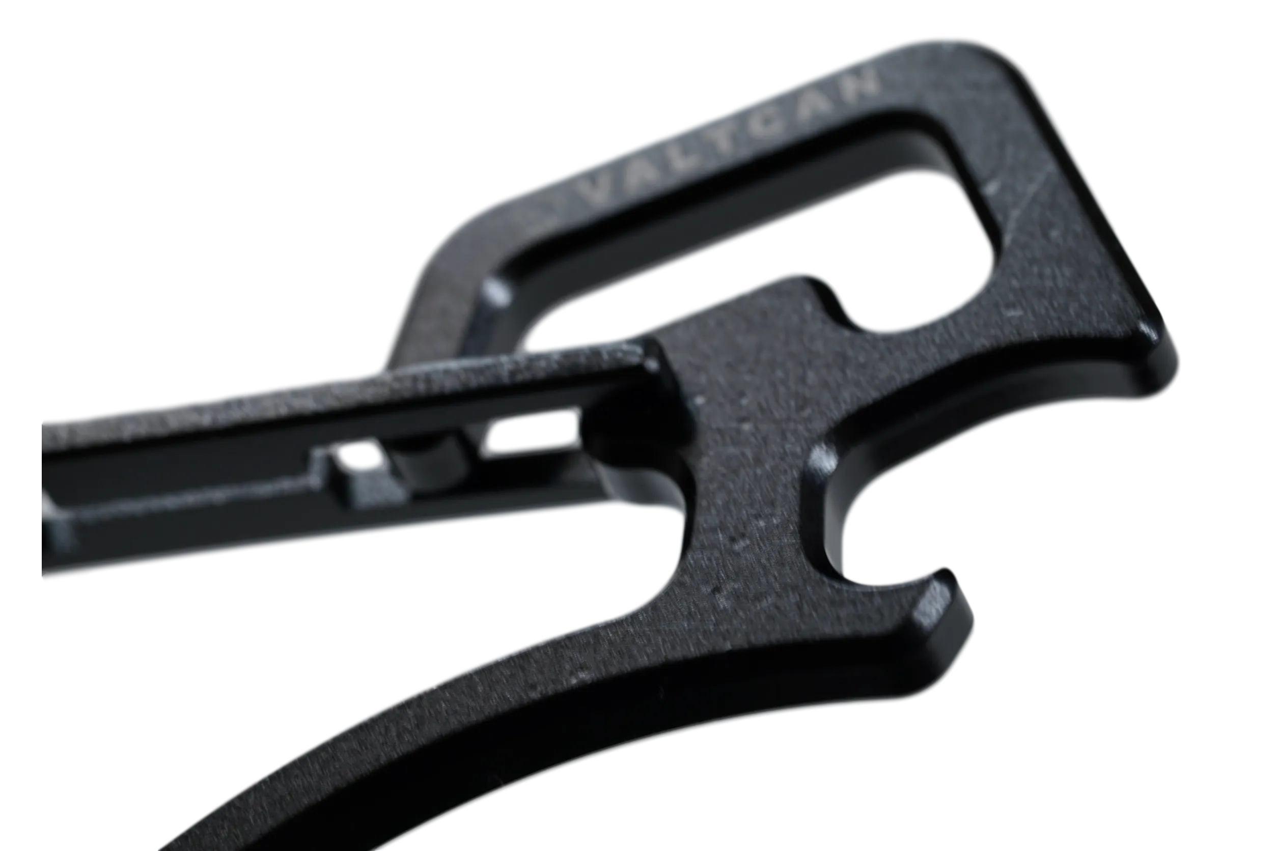 Valtcan Titanium Carabiner with Bottle Opener Space Black 14g
