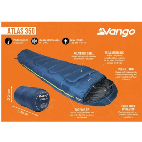 Vango | Atlas 350 Sleeping Bag