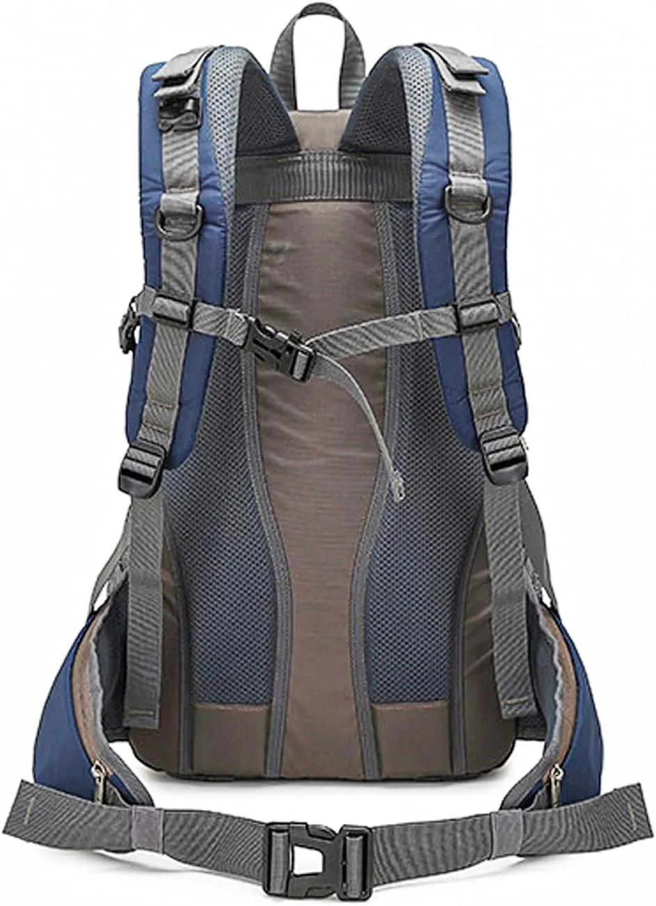 Vellyhiker 40L Hiking Backpack for Outdoor Camping Travel Backpacking Cycling Daypack Ultralight Backpack for Adults Outdoor Camping Travel Daypack Carrying System