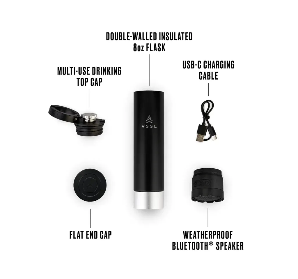 VSSL Insulated Flask   Speaker