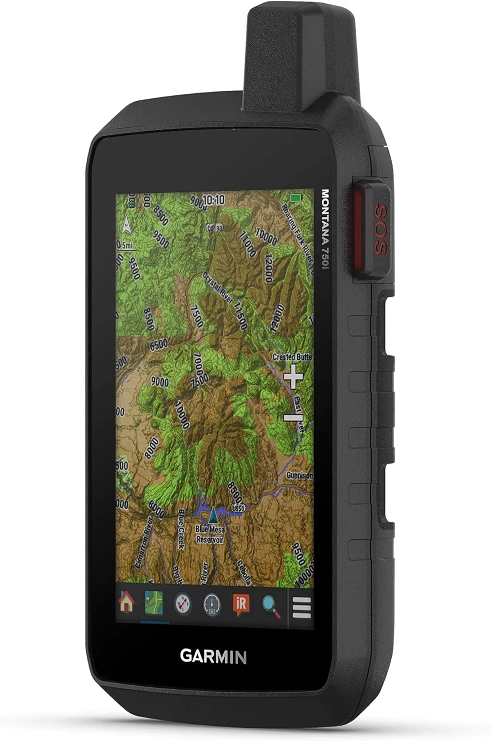 Wearable4U - Garmin Montana 750i Rugged GPS Touchscreen Navigator with inReach Technology and 8 Megapixel Camera with Included Ultimate E-Bank Bundle
