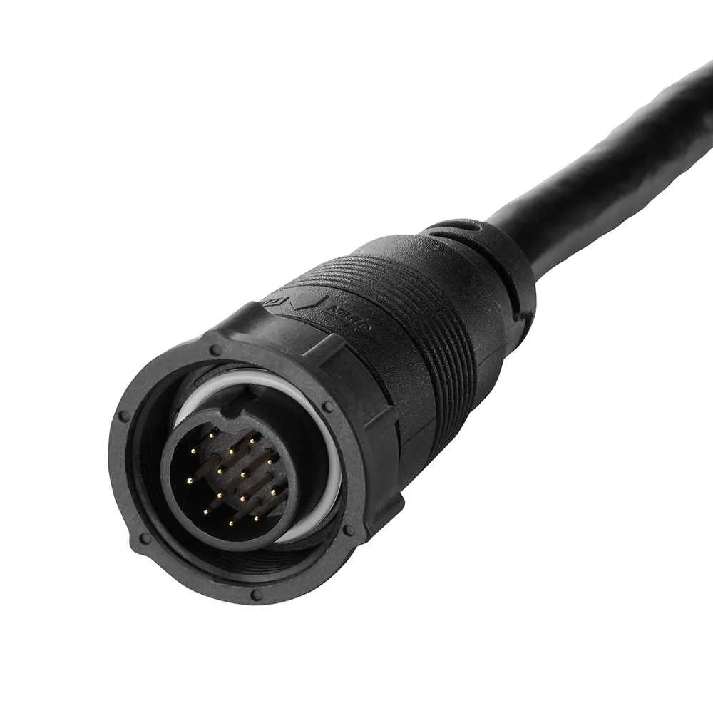 XM-14-HW-MDI-T MEGA DI  Dual Spectrum CHIRP Transom Mount Transducer w/Temp f/SOLIX MEGA DI